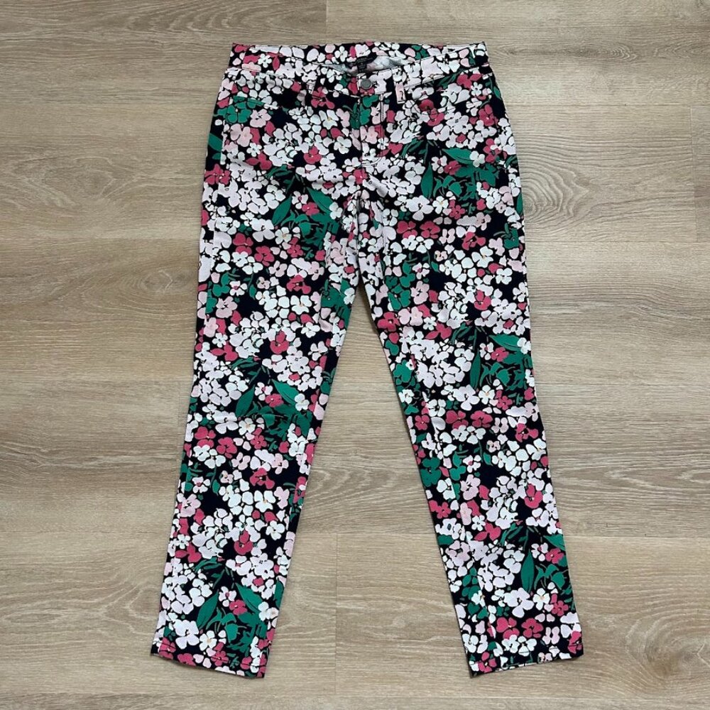 Brooks Brothers Natalie Fit Floral Pants Size 6